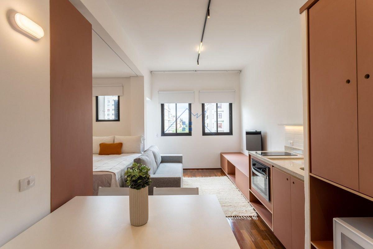 Studio de 24m², 1 quarto em Santa Cecília Rua General Júlio Marcondes Salgado São Paulo - 