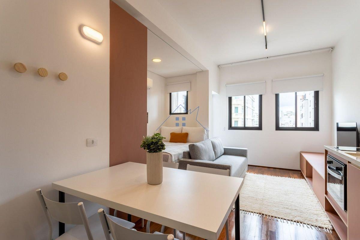 Studio de 24m², 1 quarto em Santa Cecília Rua General Júlio Marcondes Salgado São Paulo - 