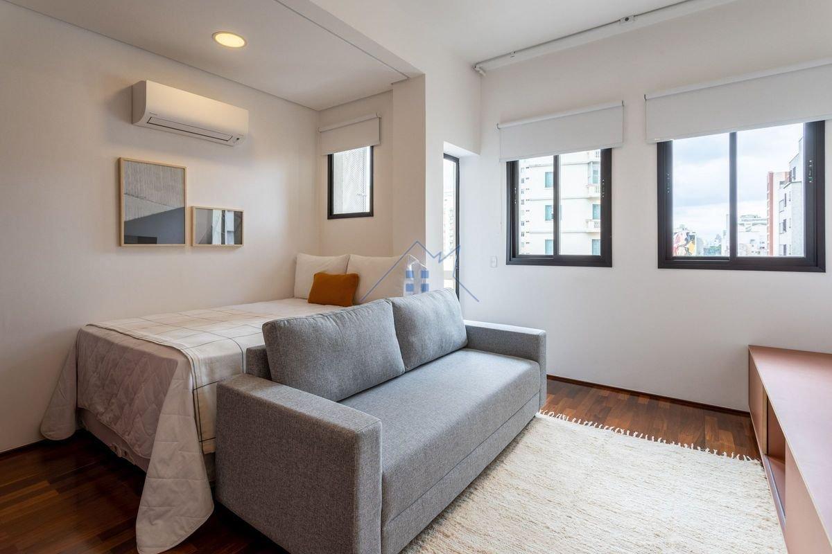 Studio de 24m², 1 quarto em Santa Cecília Rua General Júlio Marcondes Salgado São Paulo - 