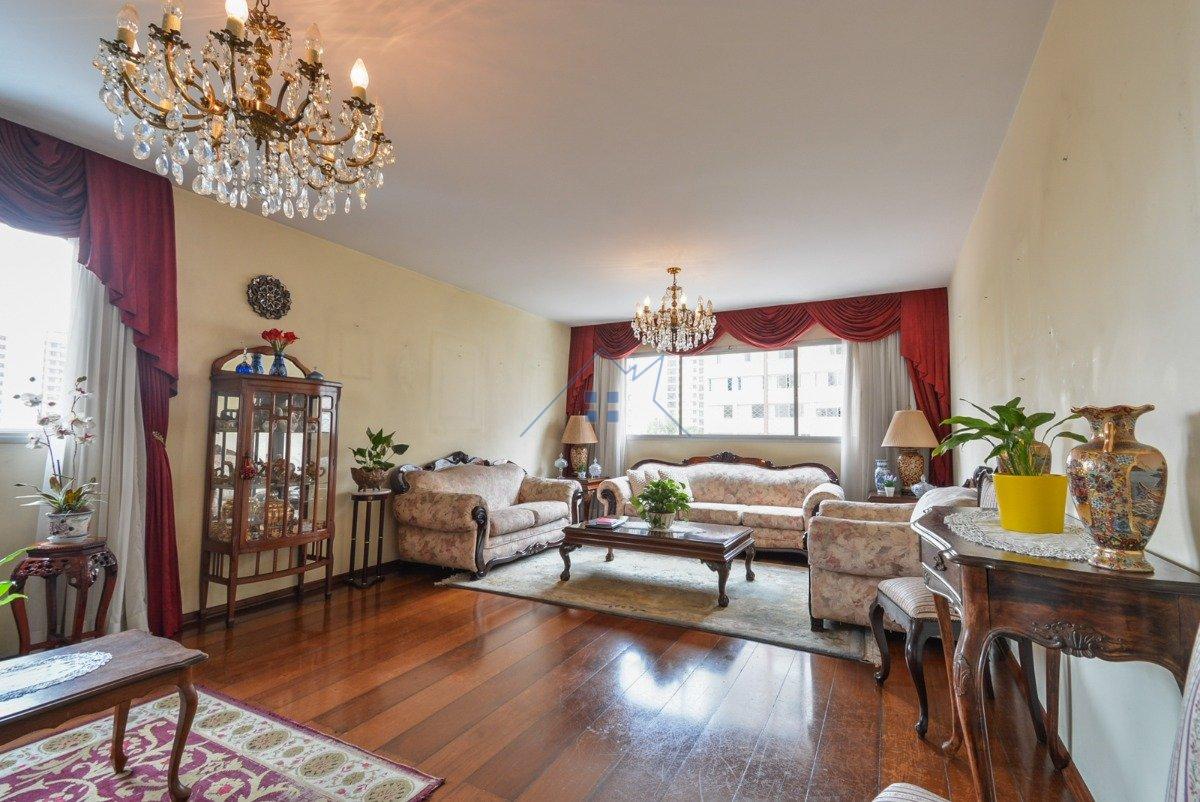 Apartamento em Indianópolis/Moema 3 suítes 4 vagas 204m² Alameda dos Aicás São Paulo - 