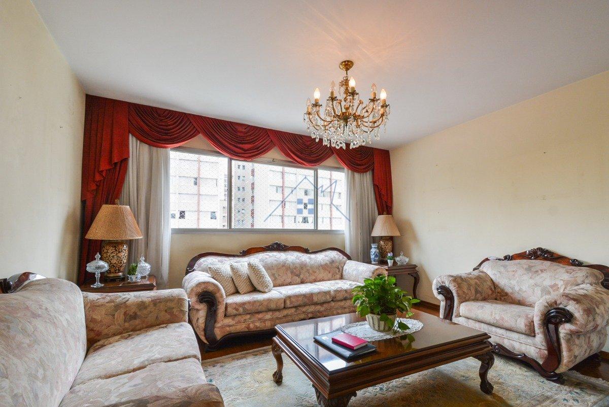 Apartamento em Indianópolis/Moema 3 suítes 4 vagas 204m² Alameda dos Aicás São Paulo - 