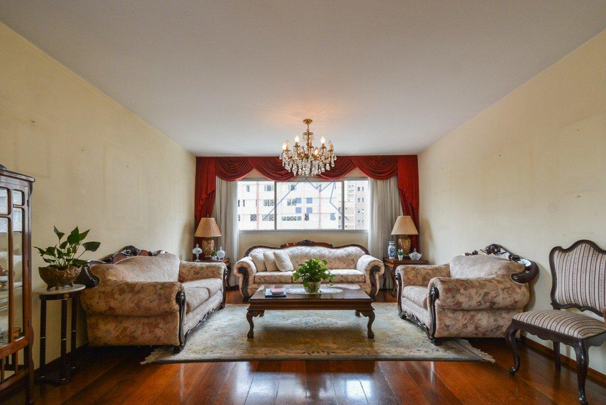 Apartamento em Indianópolis/Moema 3 suítes 4 vagas 204m² Alameda dos Aicás São Paulo - 