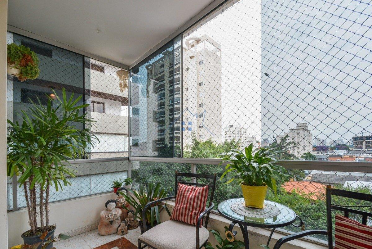 Apartamento em Indianópolis/Moema 3 suítes 4 vagas 204m² Alameda dos Aicás São Paulo - 