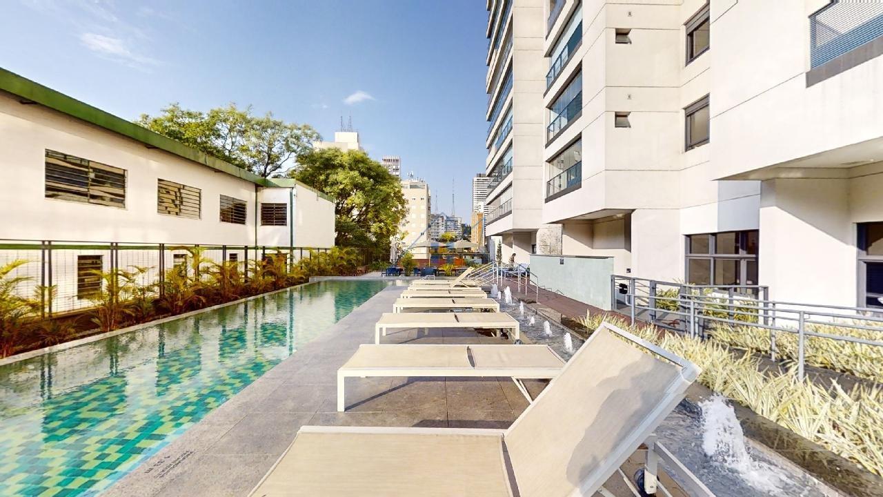 Apartamento 1 dorm 1 vaga em Cerqueira César Rua Cristiano Viana São Paulo - 