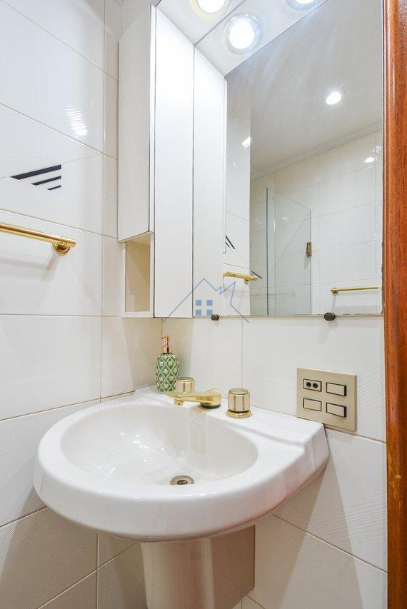 Apartamento no Brooklin Paulista com 2 dorm 1 suíte 1 vaga Rua Barão do Triunfo São Paulo - 