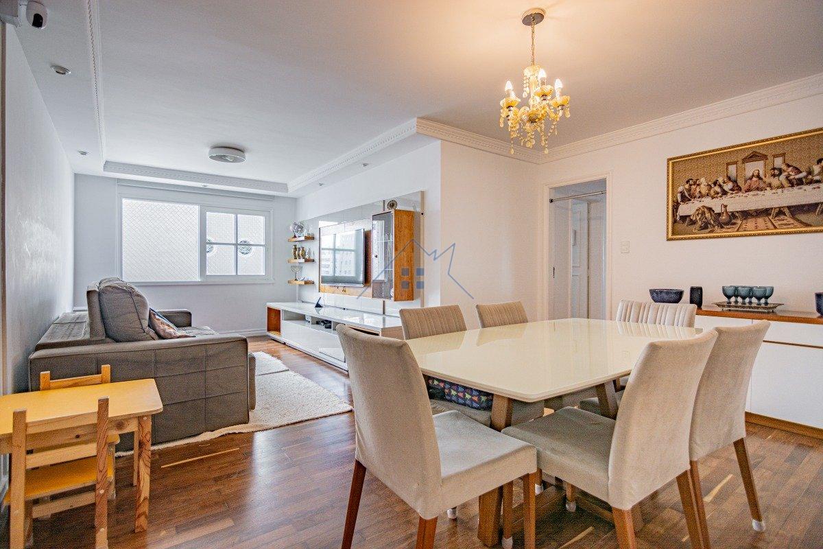 Apartamento no Jardim Paulista 3 dorm 1 suíte 2 vagas 120m² Alameda Joaquim Eugênio de Lima São Paulo - 