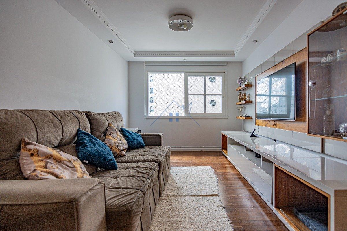 Apartamento no Jardim Paulista 3 dorm 1 suíte 2 vagas 120m² Alameda Joaquim Eugênio de Lima São Paulo - 