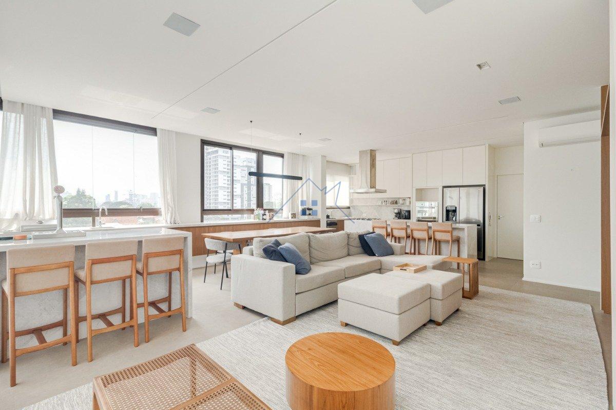 Apartamento no Brooklin Paulista com 3 suítes e 2 vagas 157m² Rua Princesa Isabel São Paulo - 
