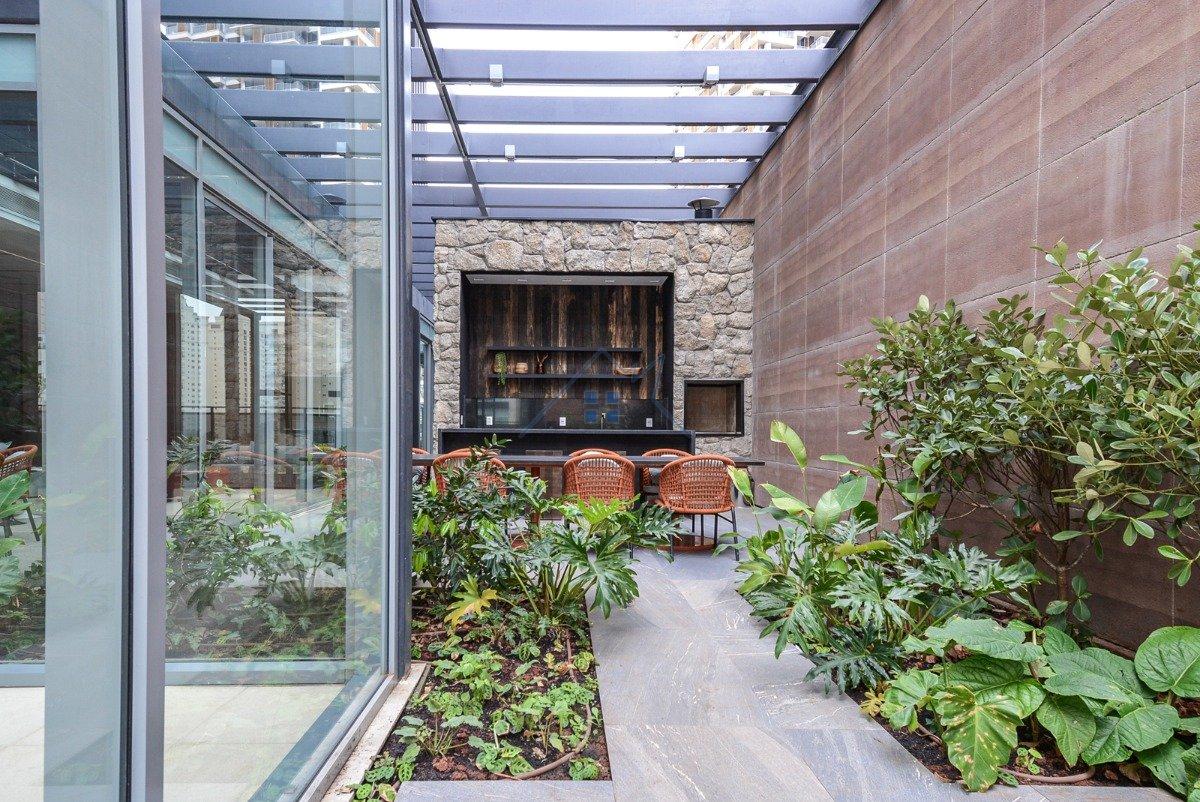 Apartamento Jd das Acácias 402,44m² 4 suítes 7 vagas Avenida Roque Petroni Júnior São Paulo - 