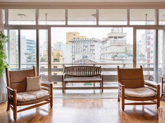 Apartamento em Higienópolis 323m² 4 dorm 2 suites 2 vagas Rua Baronesa de Itu São Paulo - 