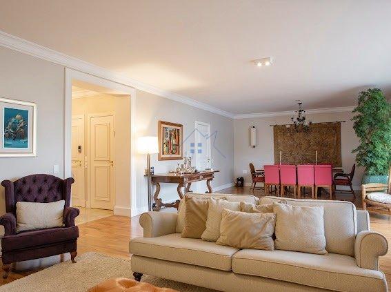 Apartamento em Higienópolis 323m² 4 dorm 2 suites 2 vagas Rua Baronesa de Itu São Paulo - 