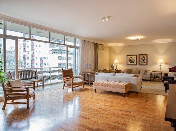 Apartamento em Higienópolis 323m² 4 dorm 2 suites 2 vagas Rua Baronesa de Itu São Paulo - 