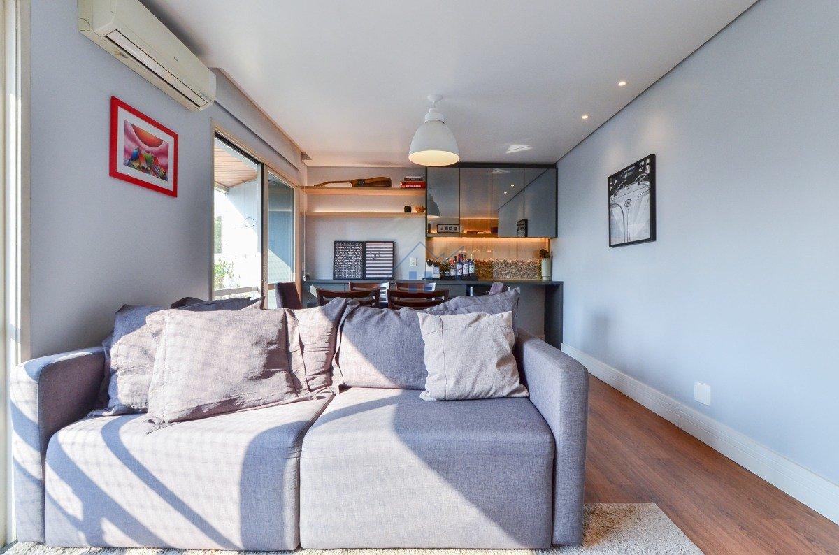 Apartamento na Cidade Monções 104m² 3 dorm 2 vagas Rua Flórida São Paulo - 