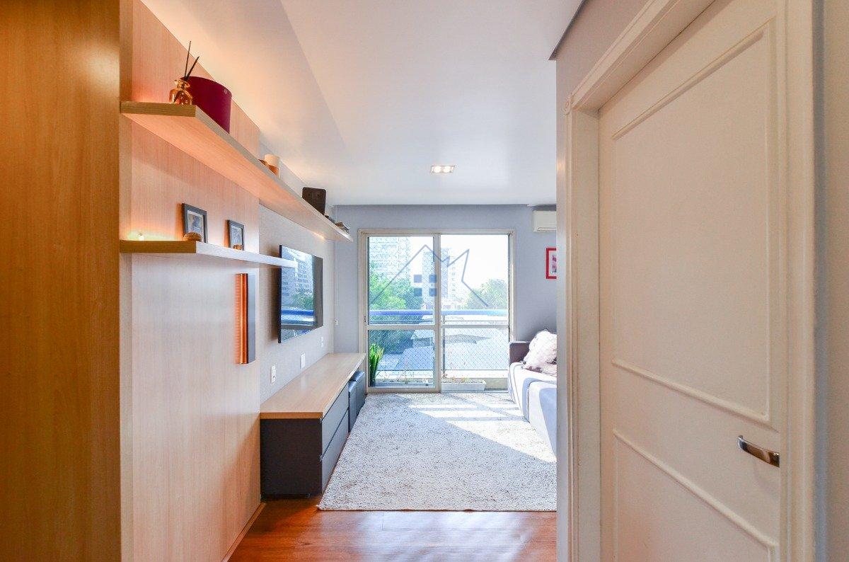 Apartamento na Cidade Monções 104m² 3 dorm 2 vagas Rua Flórida São Paulo - 