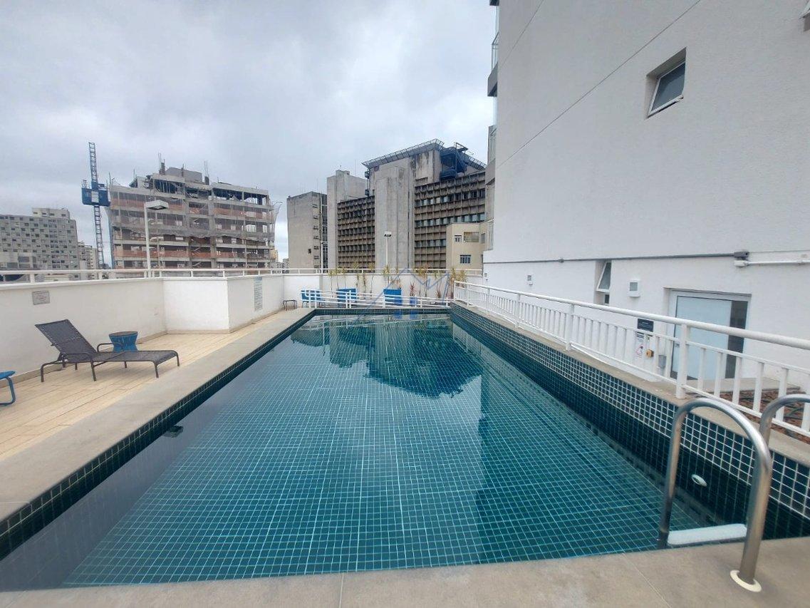 Apartamento na República 1 dorm 1 vaga Rua Bento Freitas São Paulo - 