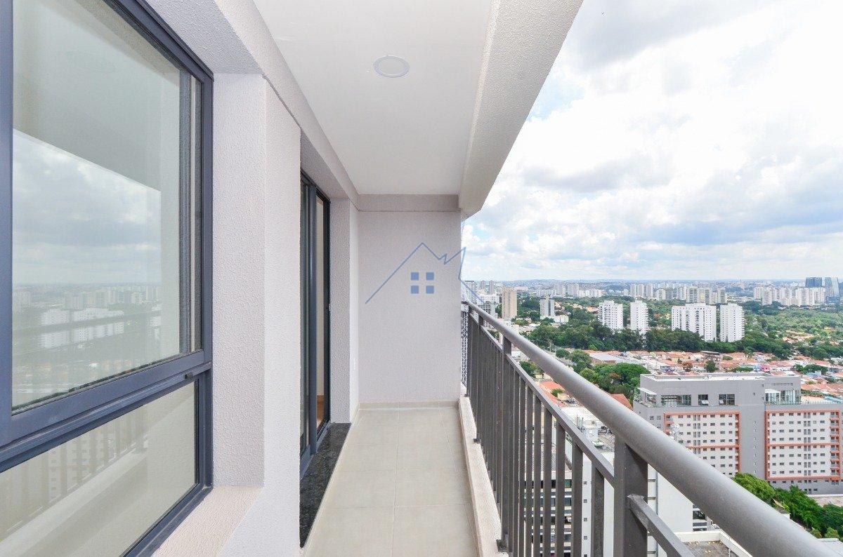 Apartamento 1 dorm com 1 vaga em Santo Amaro Avenida Vereador José Diniz São Paulo - 