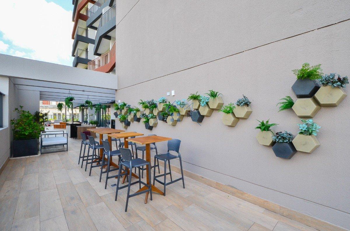 Apartamento 1 dorm com 1 vaga em Santo Amaro Avenida Vereador José Diniz São Paulo - 