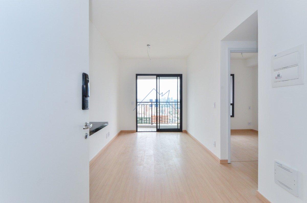 Apartamento 1 dorm com 1 vaga em Santo Amaro Avenida Vereador José Diniz São Paulo - 