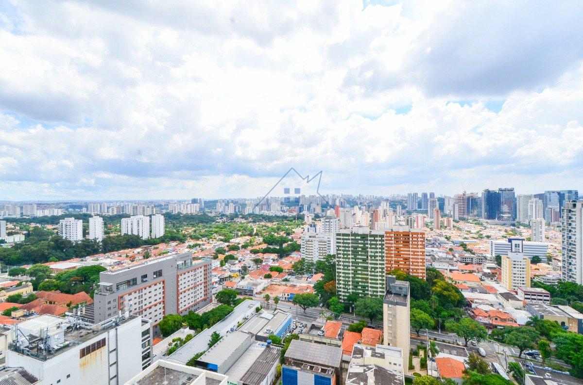 Apartamento 1 dorm com 1 vaga em Santo Amaro Avenida Vereador José Diniz São Paulo - 