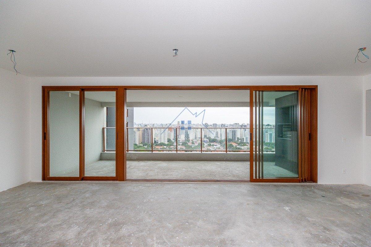 Apartamento no Brooklin Novo 145m² 3 suítes 2 vagas Rua Rita Joana de Sousa São Paulo - 