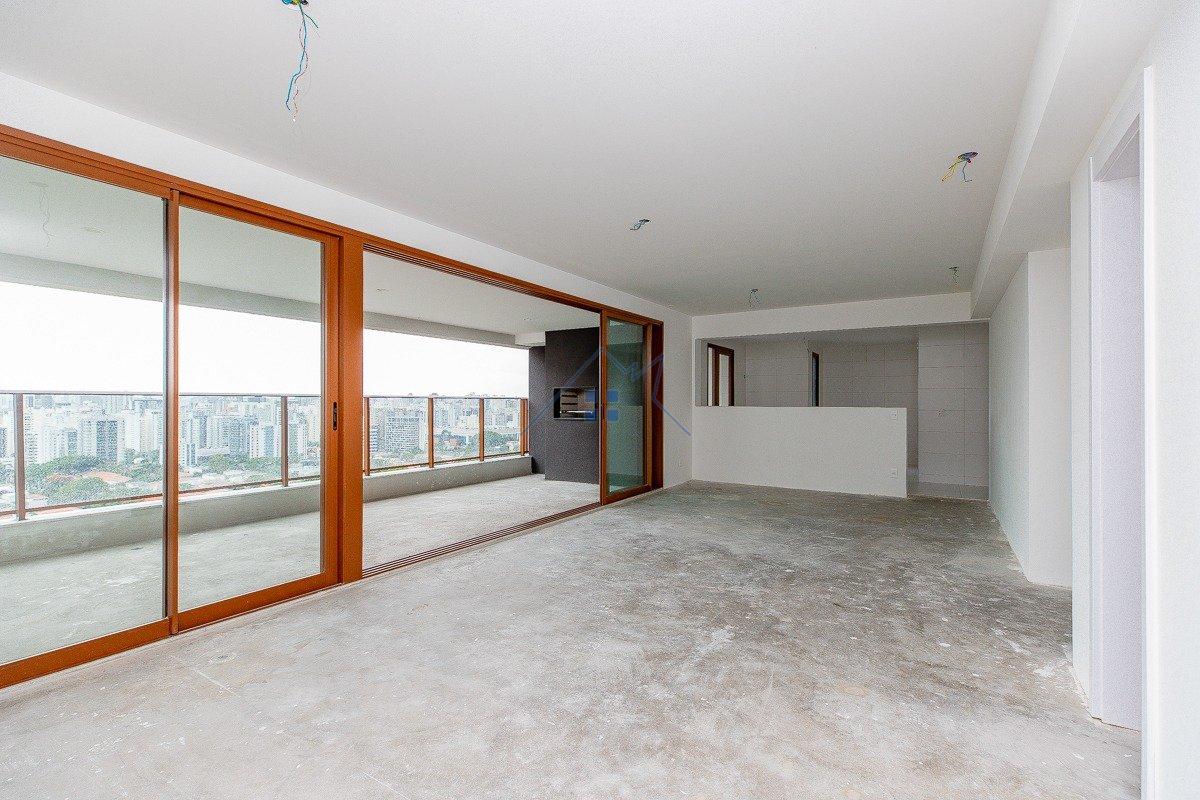Apartamento no Brooklin Novo 145m² 3 suítes 2 vagas Rua Rita Joana de Sousa São Paulo - 