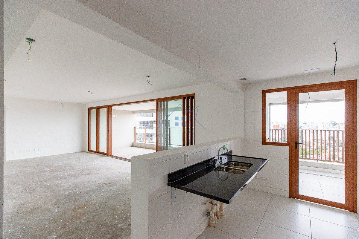 Apartamento no Brooklin Novo 145m² 3 suítes 2 vagas Rua Rita Joana de Sousa São Paulo - 