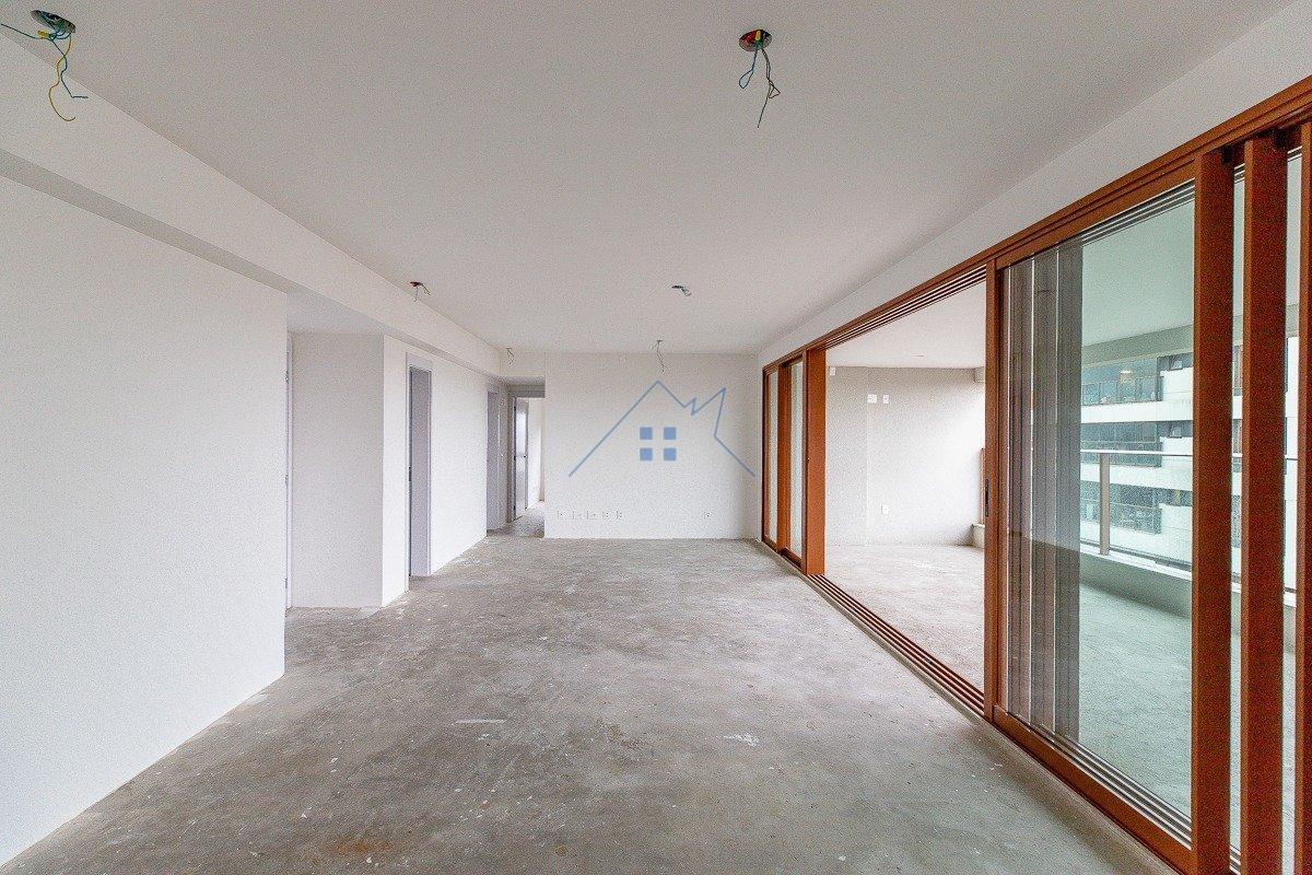 Apartamento no Brooklin Novo 145m² 3 suítes 2 vagas Rua Rita Joana de Sousa São Paulo - 