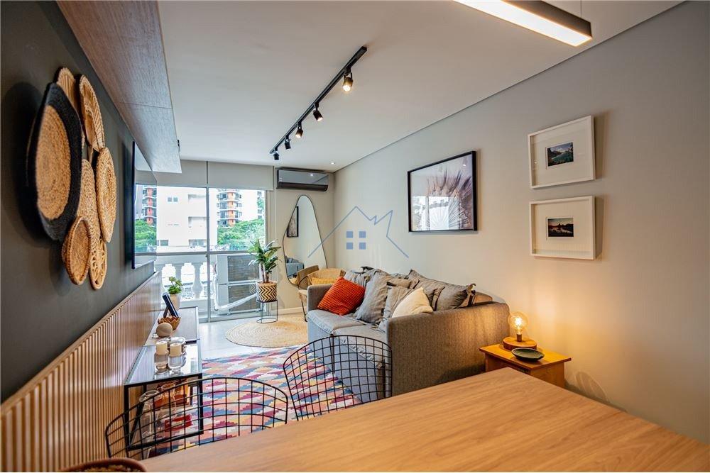 Apartamento em Moema 1 dorm 1 vaga Avenida Aratãs São Paulo - 
