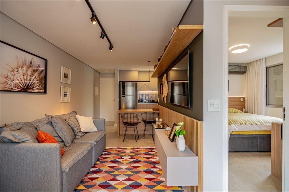 Apartamento em Moema 1 dorm 1 vaga Avenida Aratãs São Paulo - 