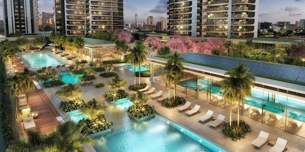 Apartamento no Real Parque 142m² Avenida das Nações Unidas São Paulo - 