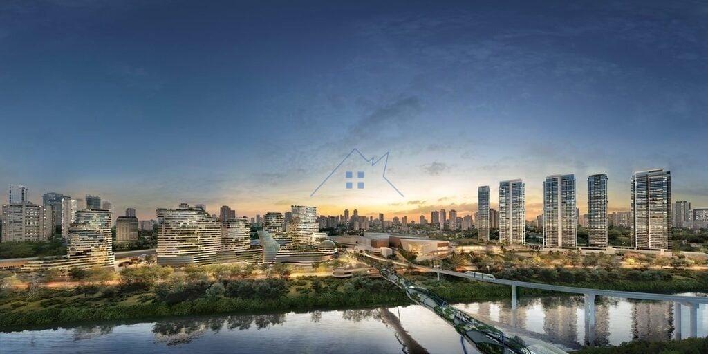 Apartamento no Real Parque 142m² Avenida das Nações Unidas São Paulo - 