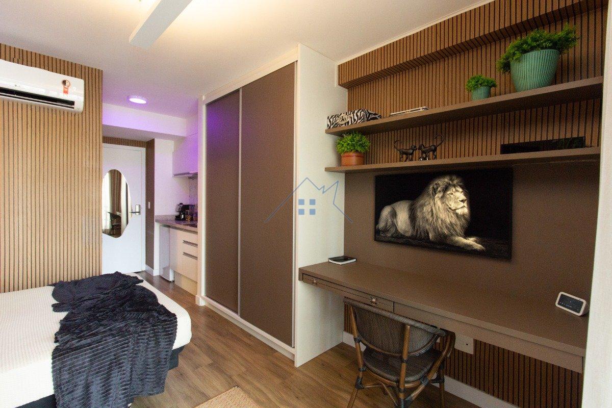 Studio em Moema 27m² Alameda dos Jurupis São Paulo - 