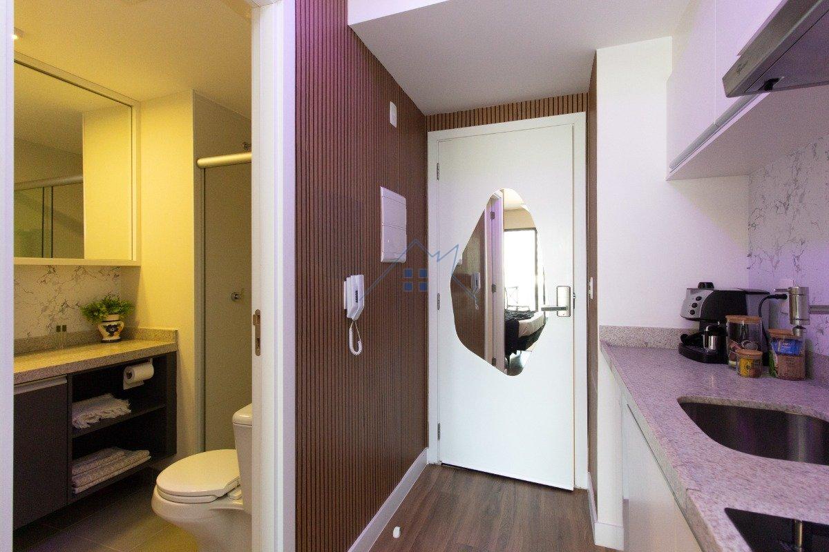 Studio em Moema 27m² Alameda dos Jurupis São Paulo - 