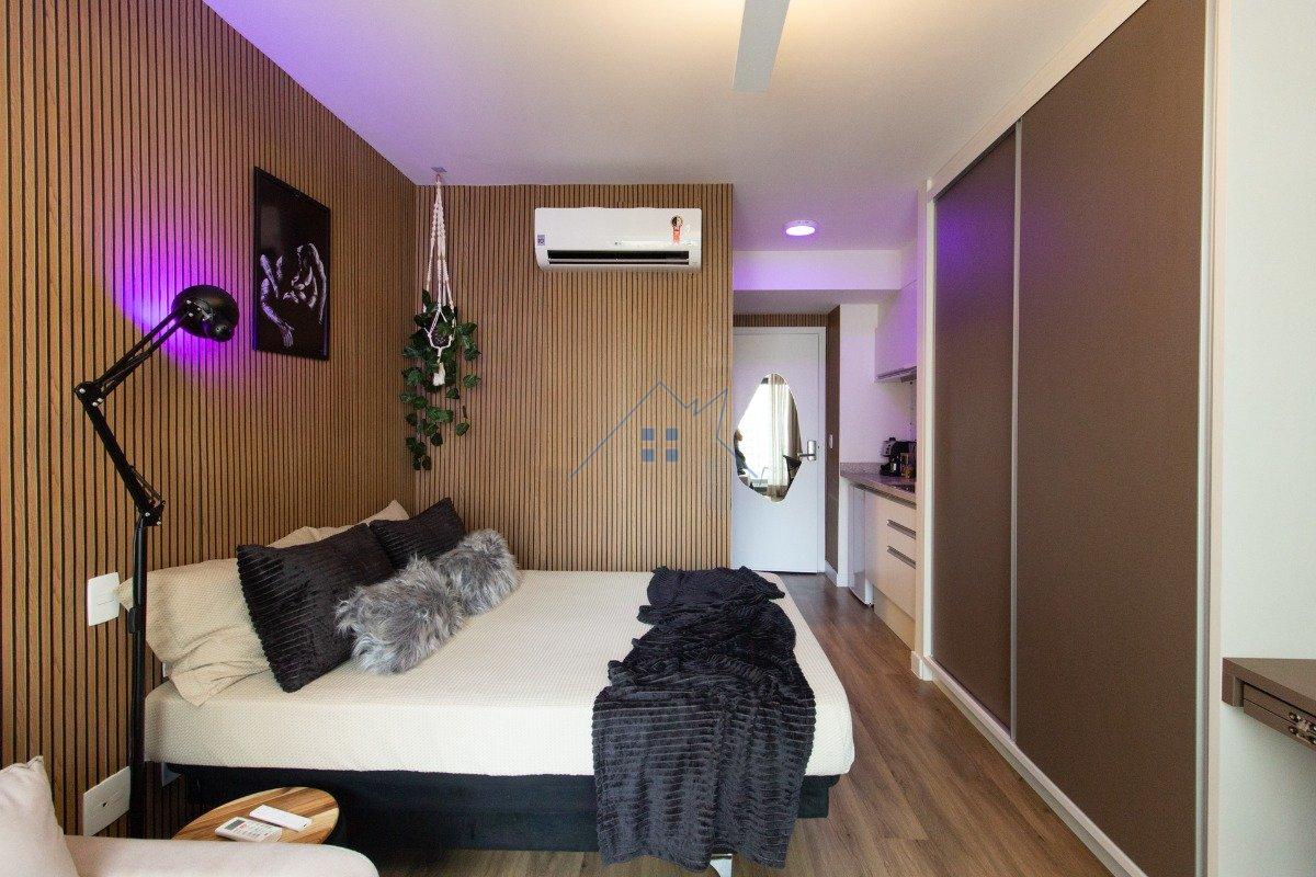 Studio em Moema 27m² Alameda dos Jurupis São Paulo - 