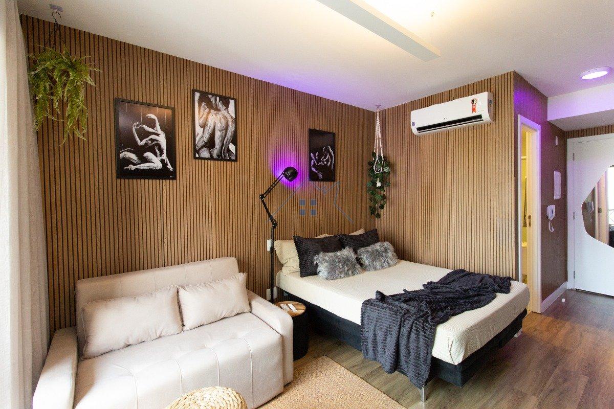 Studio em Moema 27m² Alameda dos Jurupis São Paulo - 