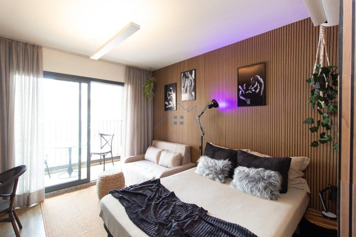 Studio em Moema 27m² Alameda dos Jurupis São Paulo - 