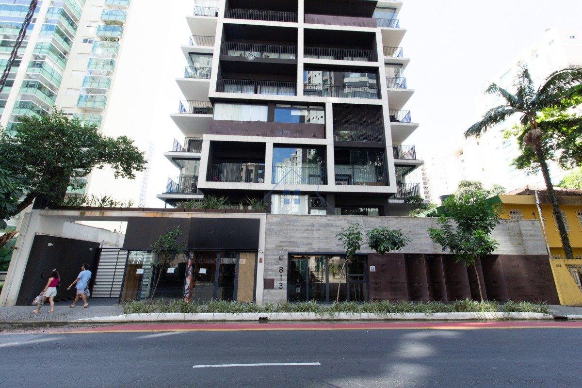 Studio em Moema 27m² Alameda dos Jurupis São Paulo - 