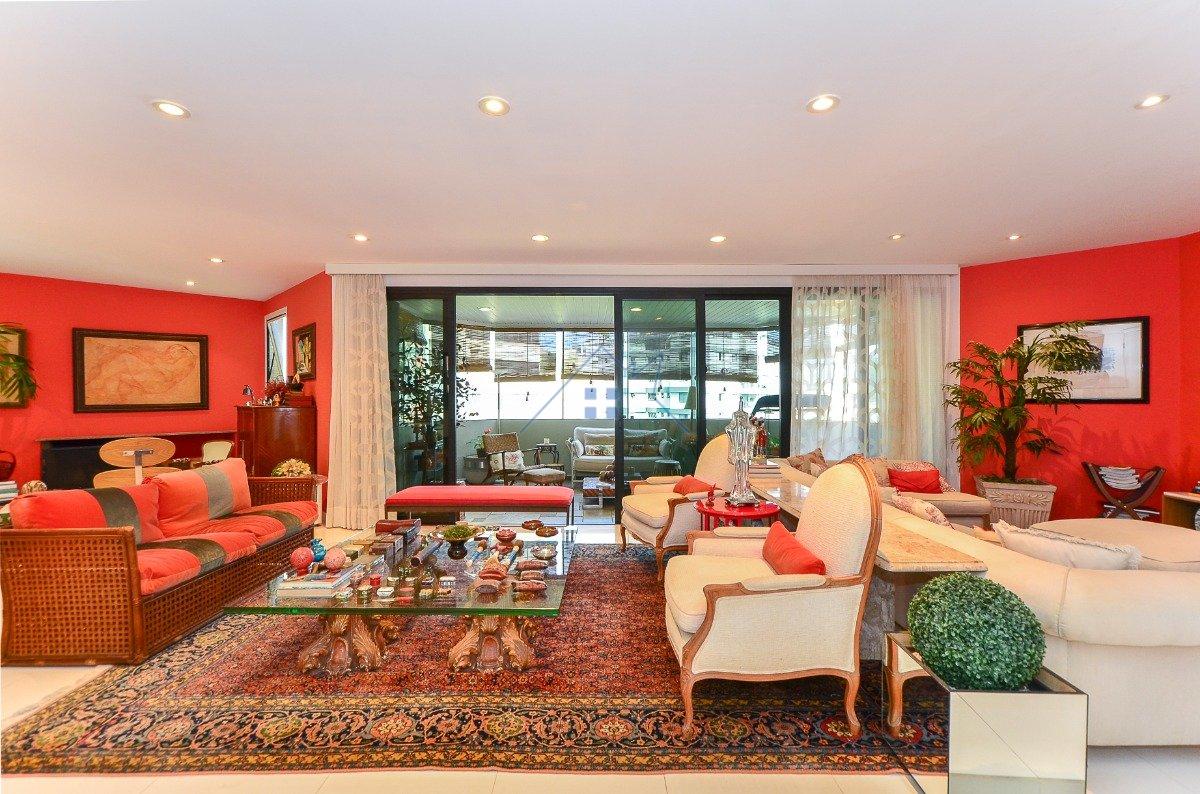Apartamento no Real Parque 326m² 4 suítes 5 vagas Rua Dom Paulo Pedrosa São Paulo - 