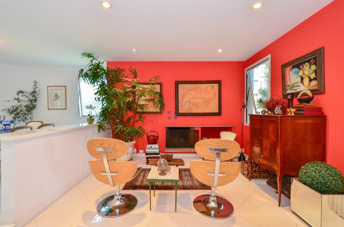 Apartamento no Real Parque 326m² 4 suítes 5 vagas Rua Dom Paulo Pedrosa São Paulo - 