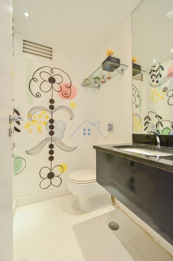 Apartamento no Real Parque 326m² 4 suítes 5 vagas Rua Dom Paulo Pedrosa São Paulo - 