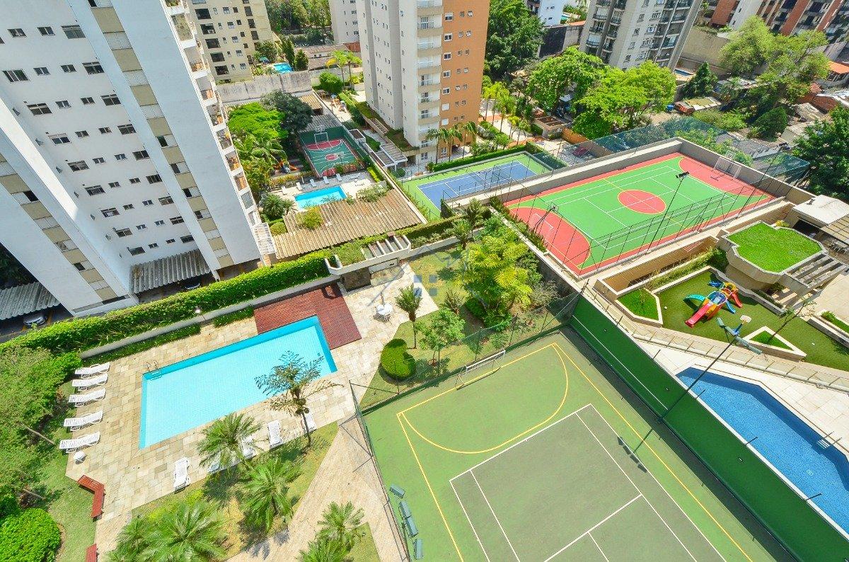 Apartamento no Real Parque 326m² 4 suítes 5 vagas Rua Dom Paulo Pedrosa São Paulo - 