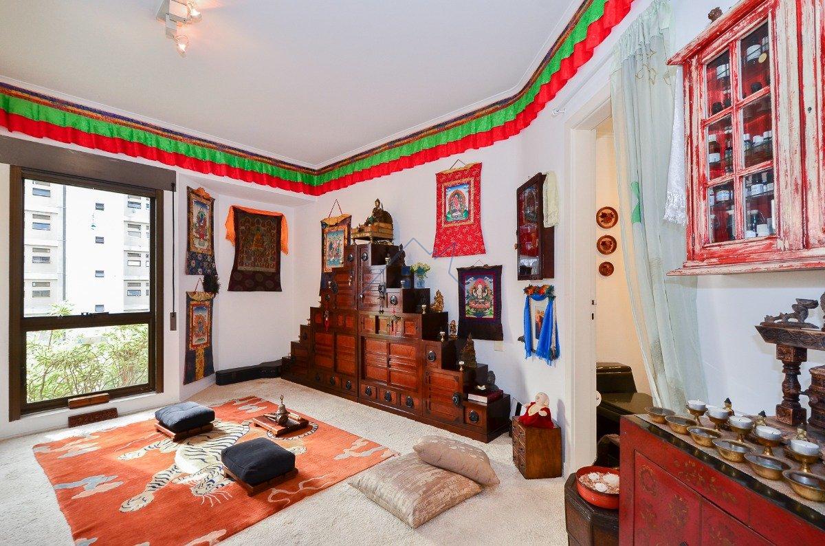 Apartamento no Real Parque 265m² 3 suítes 3 vagas Rua Dom Paulo Pedrosa São Paulo - 