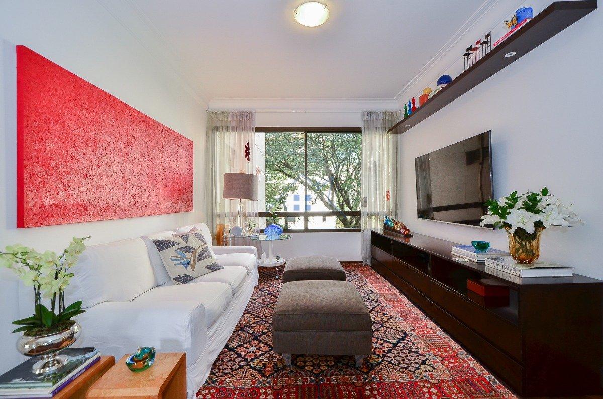 Apartamento no Real Parque 265m² 3 suítes 3 vagas Rua Dom Paulo Pedrosa São Paulo - 
