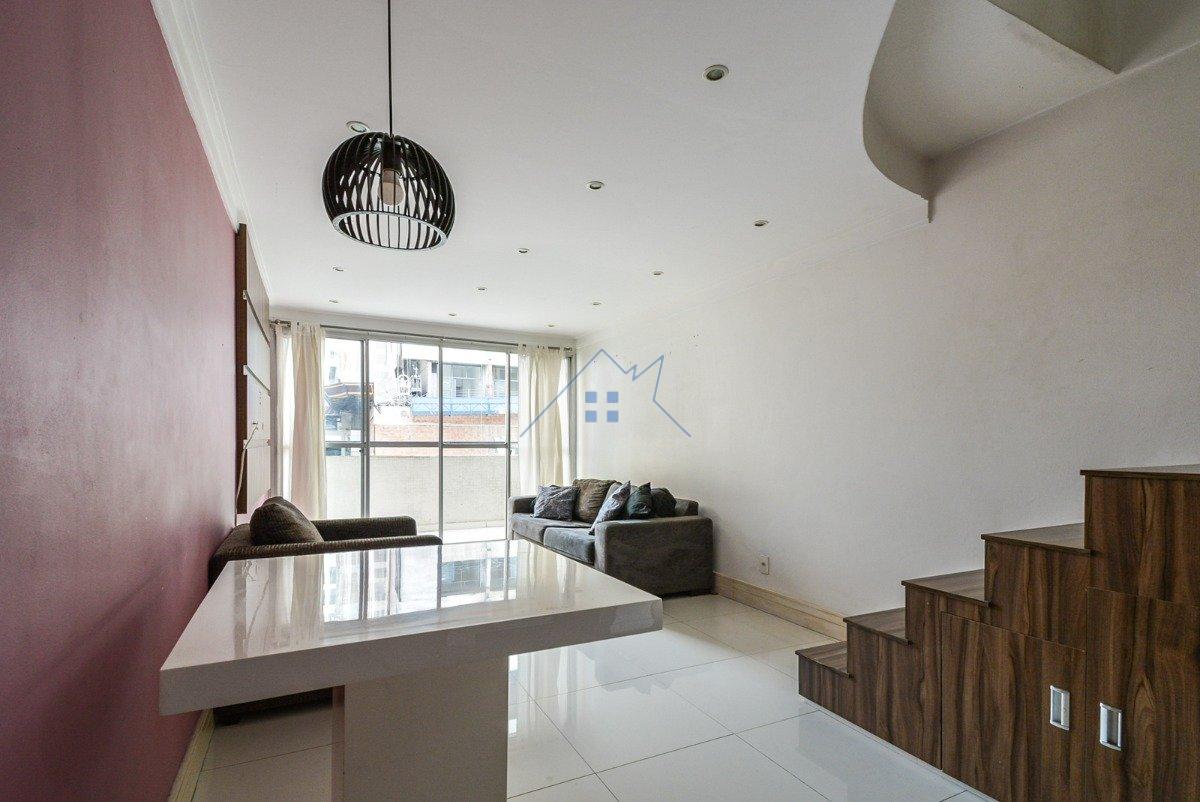 Apartamento Duplex na Vila Mariana 74m² 1 suíte 1 vaga Rua Dona Avelina São Paulo - 