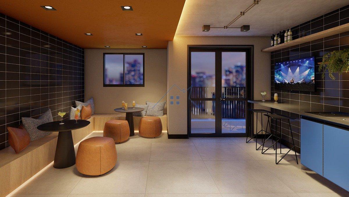 Studio na Vila Clementino 24,31 m² Rua Doutor Diogo de Faria São Paulo - 
