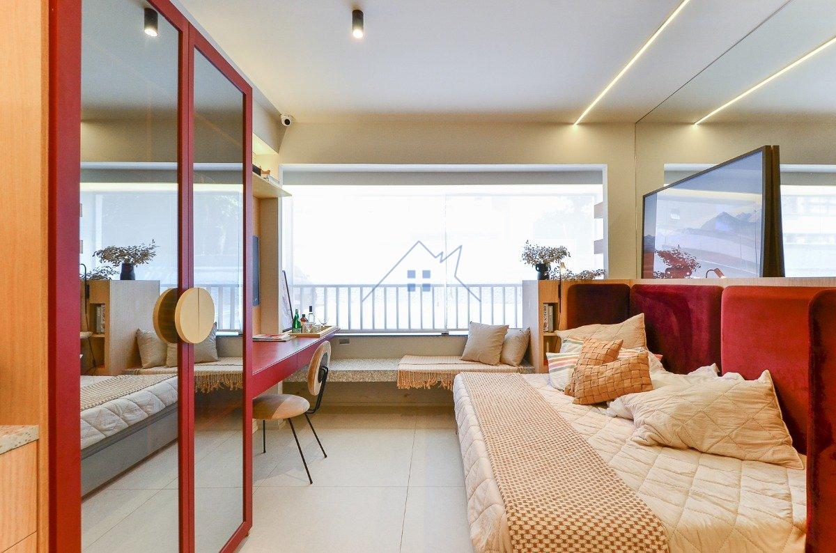 Studio no Campo Belo 24m² Rua Estevão Baião São Paulo - 
