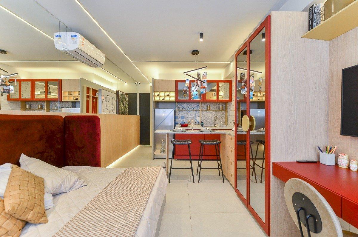 Studio no Campo Belo 36m² Rua Estevão Baião São Paulo - 