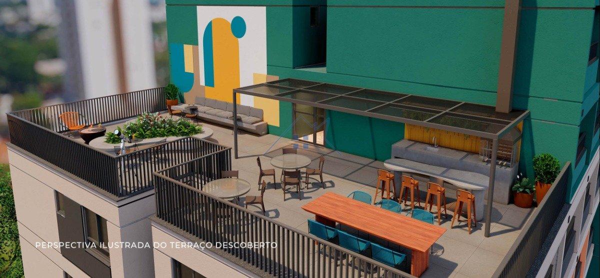 Studio no Campo Belo 36m² Rua Estevão Baião São Paulo - 