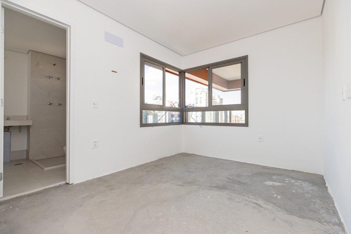 Apartamento no Brooklin Paulista 232m² 4 suítes 3 vagas Rua Barão do Triunfo São Paulo - 