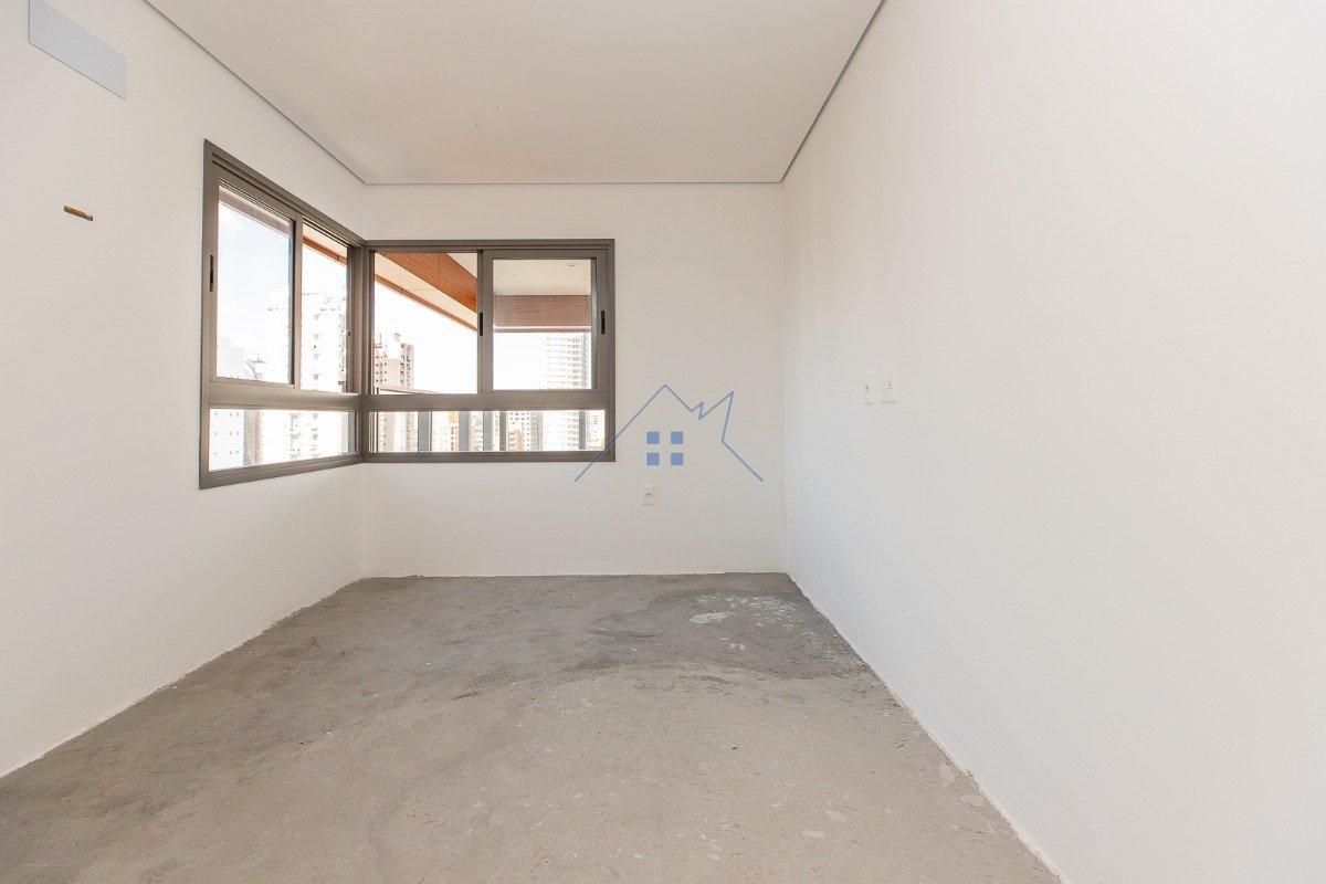 Apartamento no Brooklin Paulista 232m² 4 suítes 3 vagas Rua Barão do Triunfo São Paulo - 